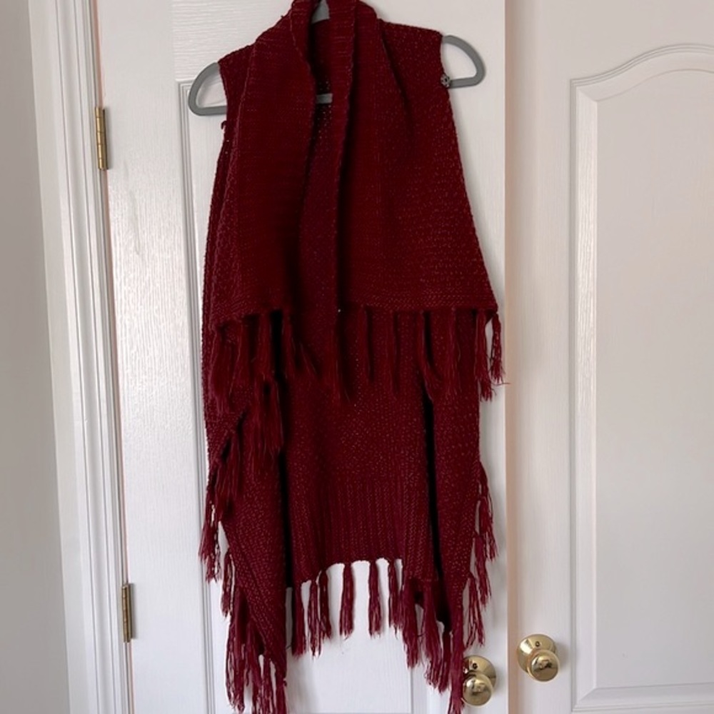 Open Sweater Vest